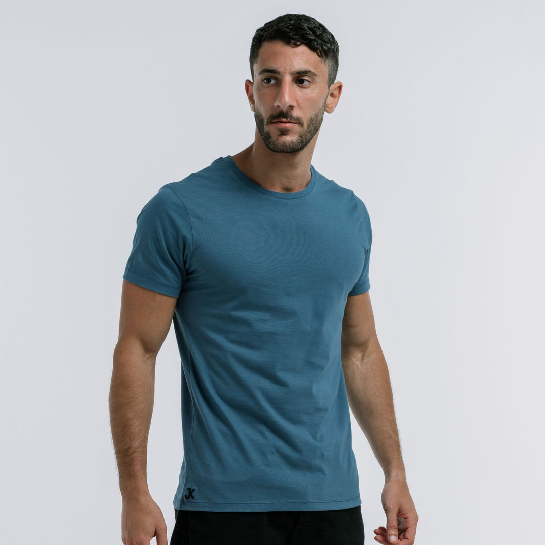 Men’s Egyptian Cotton T-Shirts #color_vintage-blue
