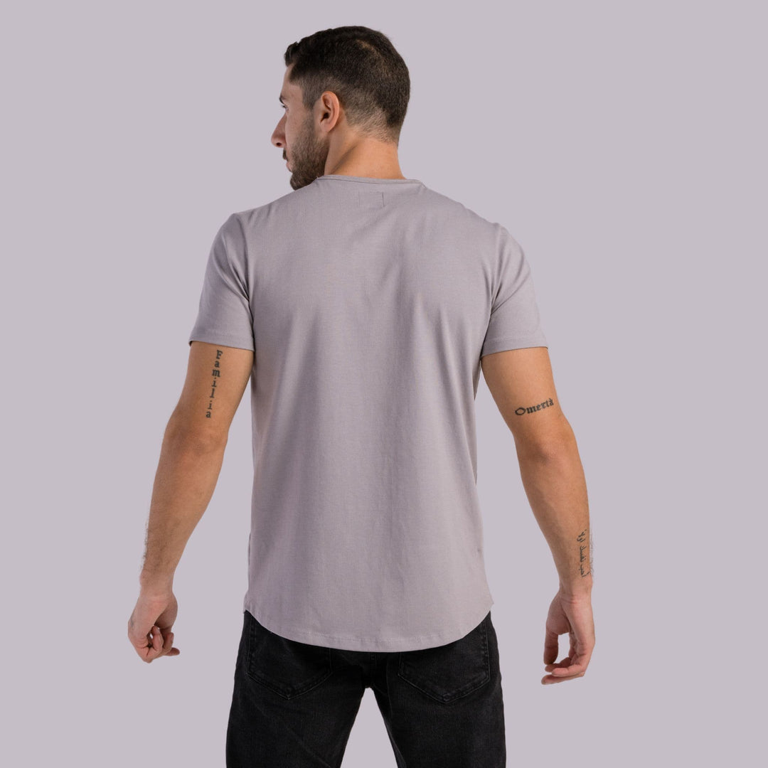 Cotton | premium Henley #color_grey