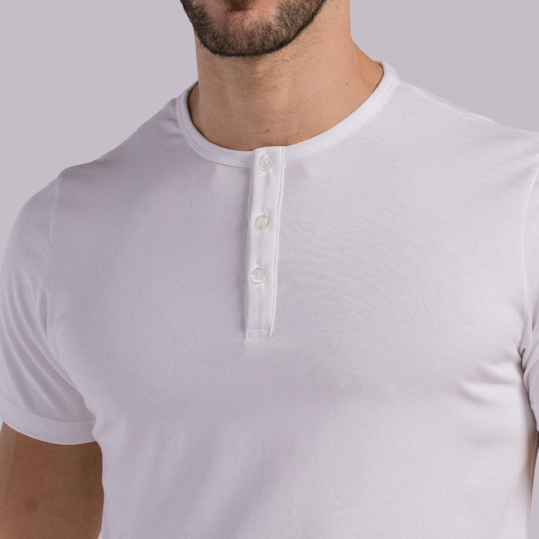Premium cotton | Henley #color_white