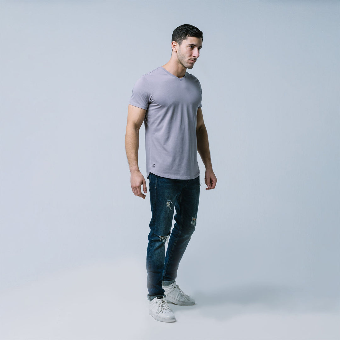 Men’s Premium Cotton T-Shirts #color_grey