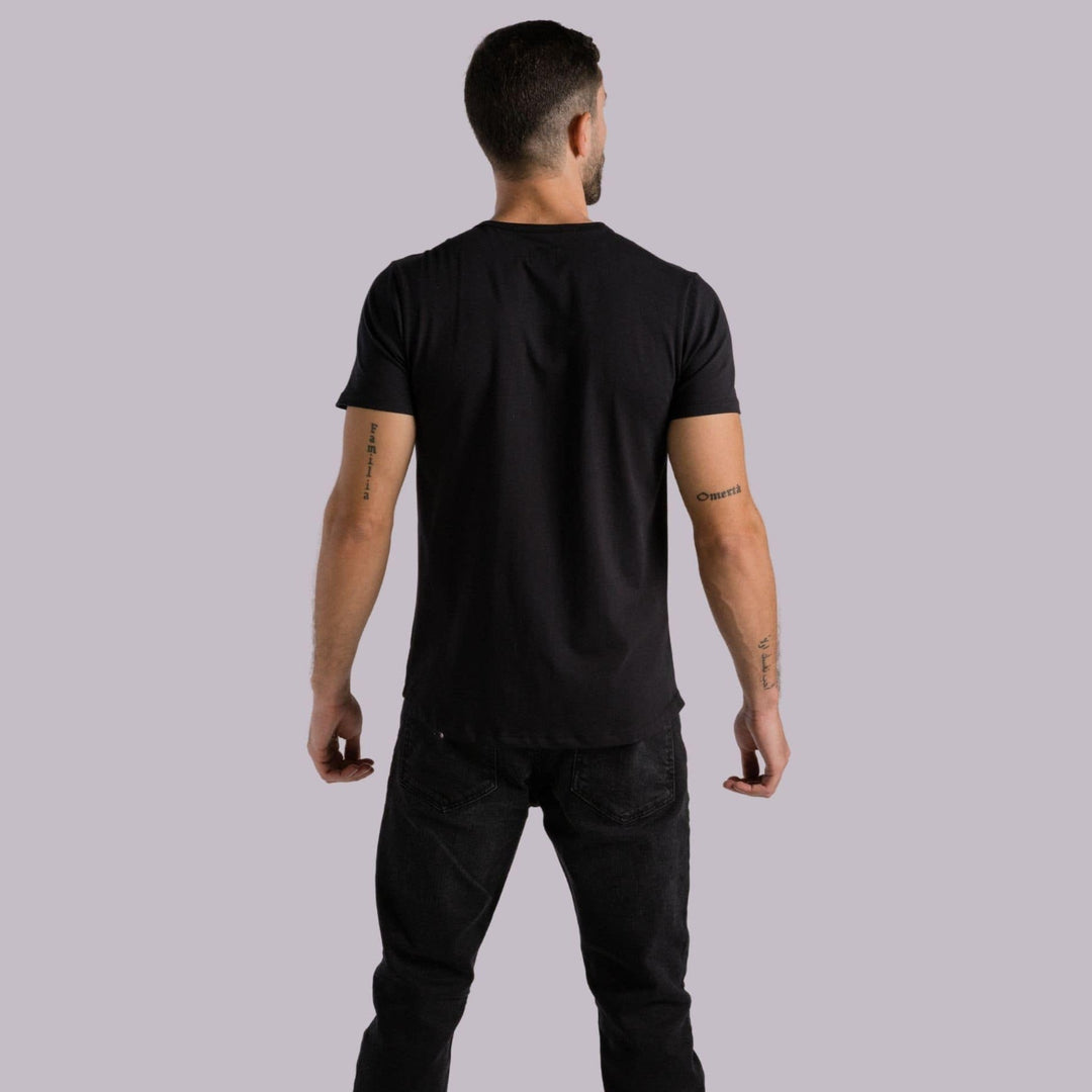 Egyptian cotton  Modern T-Shirt #color_black