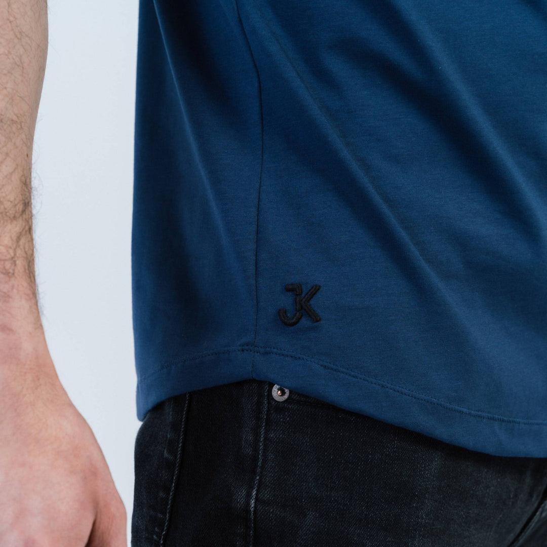 cotton t-shirt #color_navy-blue
