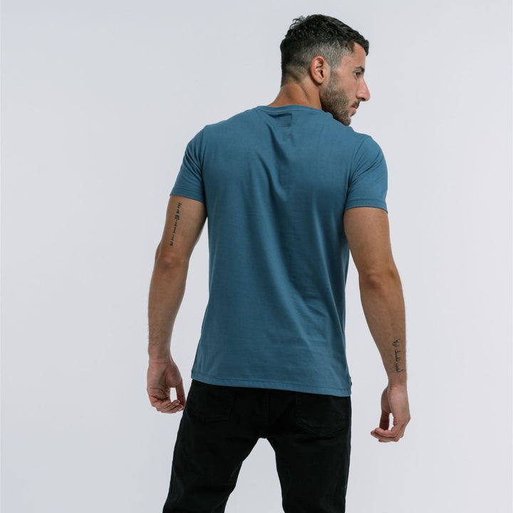blue Men’s Egyptian cotton shirts| 100%cotton #color_vintage-blue